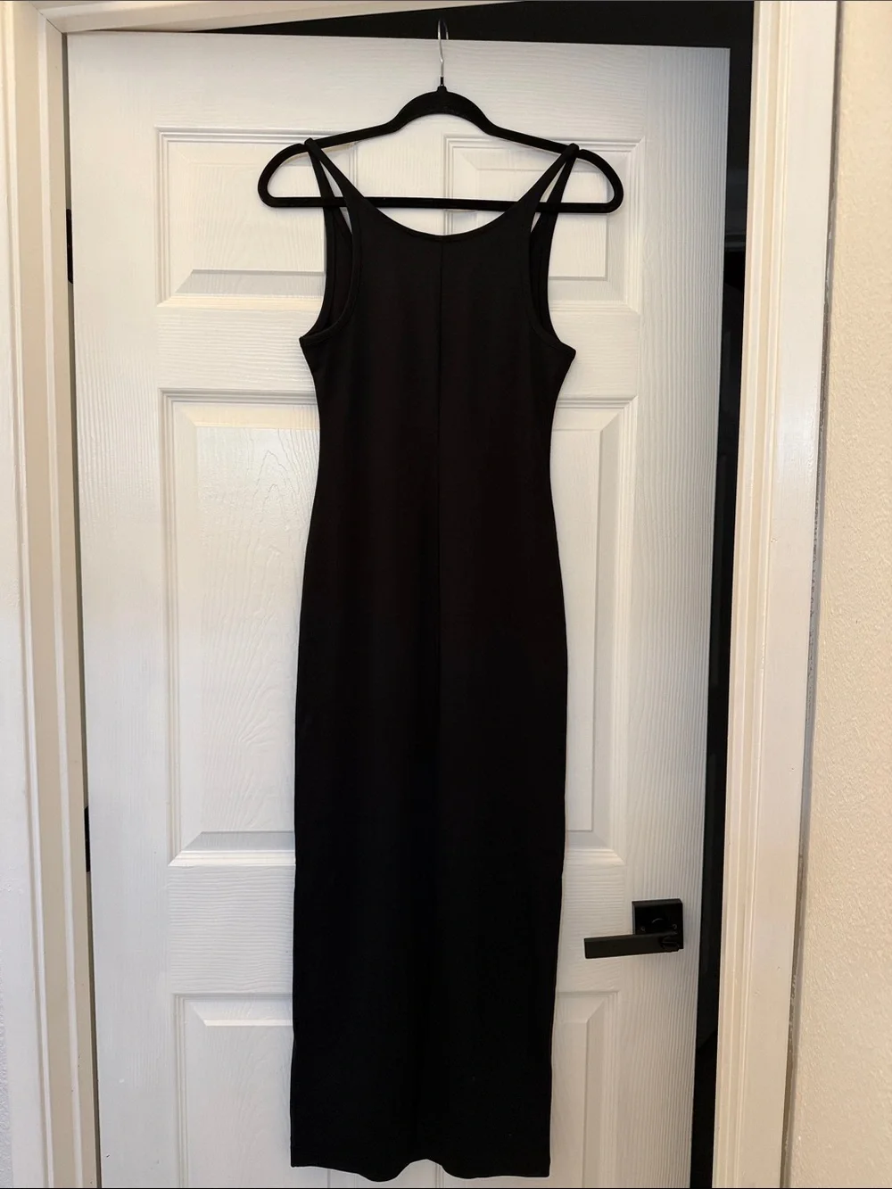 J.Crew Black Tank Maxi Dress